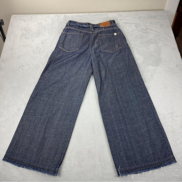 Weekend Max Mara Flared High Waist Women's Sz 29x29 Cotton Denim Jeans - Picture 5 of 8